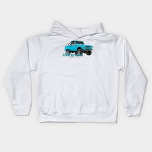 1975 Ford Bronco Sport Kids Hoodie